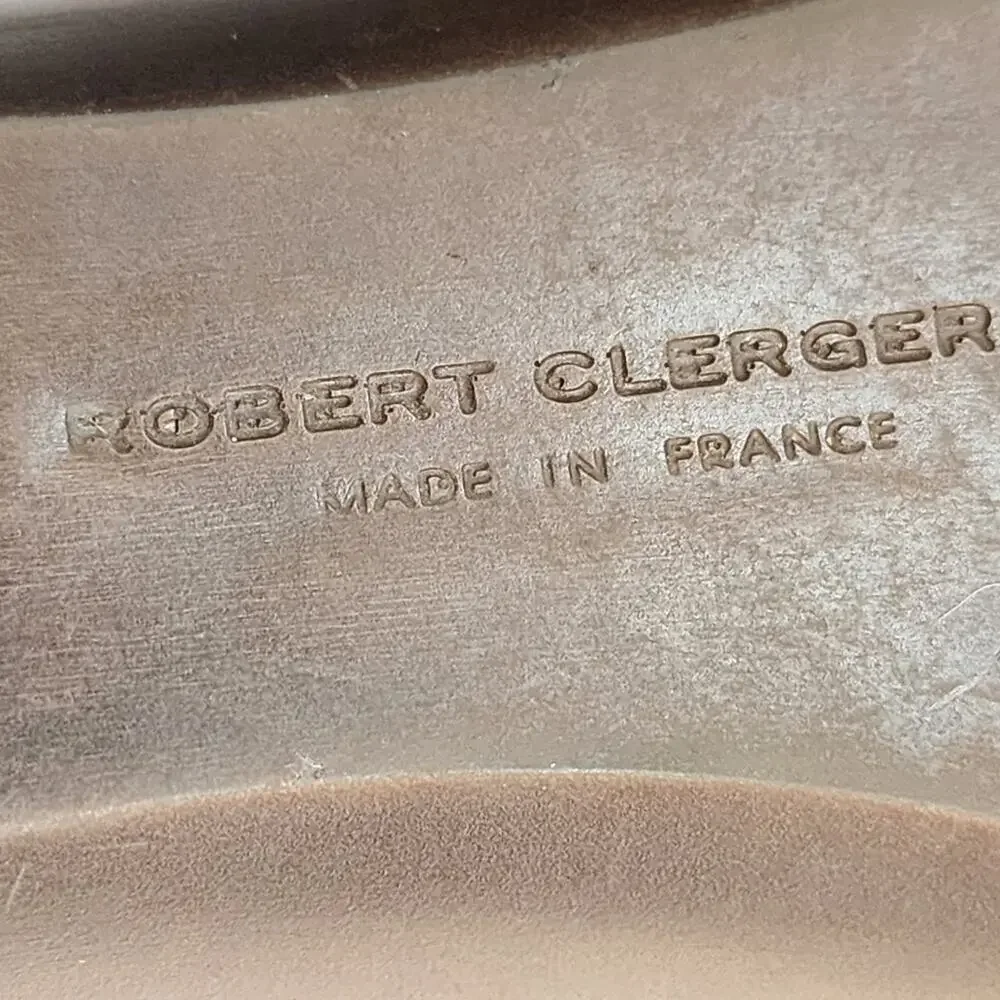 ROBERT CLERGERIE PLATFORM BROWN SANDAL SIZE 9